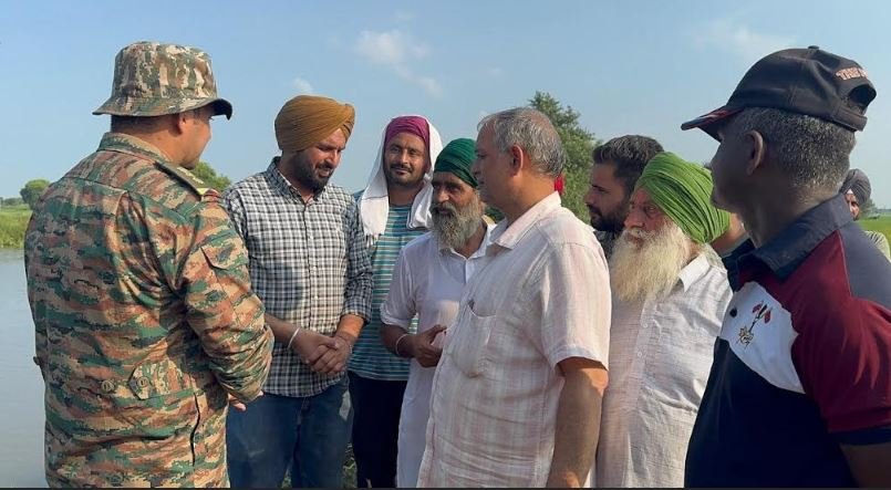 ਘਨੌਰ ਇਲਾਕੇ 'ਚ ਘੱਗਰ ਦਾ ਪਾਣੀ ਉਤਰਿਆ, ਦੇਵੀਗੜ੍ਹ ਨੇੜੇ ਟਾਂਗਰੀ ਨਦੀ ਖ਼ਤਰੇ ਦੇ ਨਿਸ਼ਾਨ ਤੋਂ ਉਪਰ ਤੇ ਮਾਰਕੰਡਾ ਵੀ ਨੱਕੋ-ਨੱਕ ਭਰਿਆ