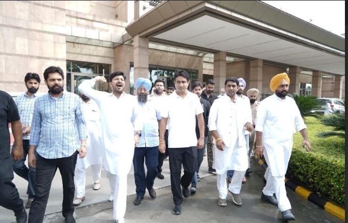 ਆਲ ਇੰਡੀਆ ਯੂਥ ਕਾਂਗਰਸ ਦੇ ਪ੍ਰਧਾਨ ਉਦੈ ਭਾਨੂ ਚਿੱਬ ਪਹੁੰਚੇ ਪਟਿਆਲਾ